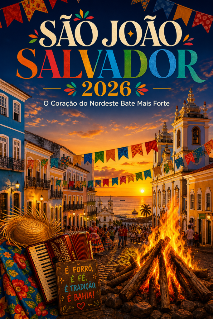 O Coração do Nordeste Bate Mais Forte: Guia Completo do São João 2026 em Salvador