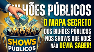 BILHÕES EM JOGO: O Mapa Secreto dos Shows Pagos com Dinheiro Público que Você Não Devia Saber!